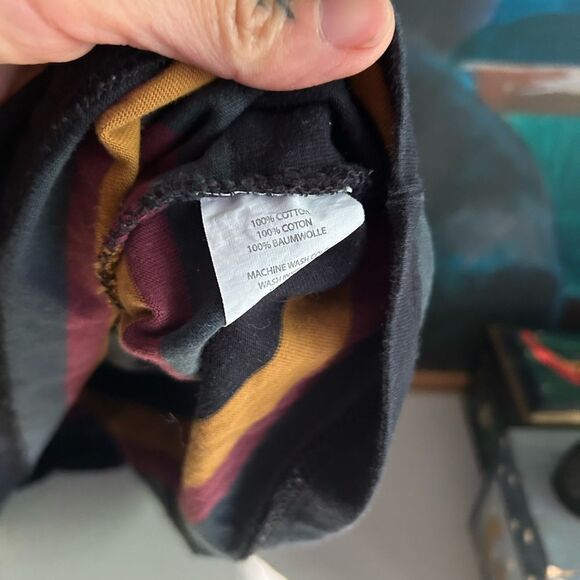 Zumiez Welcome Short Sleeve T Shirt Stripe T-Shirt Size XL - Picture 6 of 15